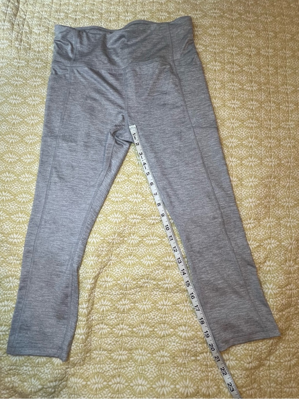 Avia Gray Women's Active Leggings